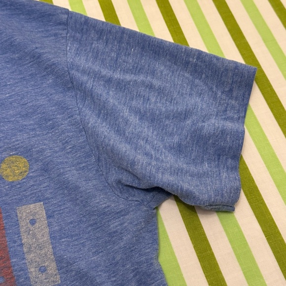 Adam Sikorsky Xylophone Short Sleeve Tee, Blue, Size Medium, Limited Edition - Picture 3 of 6